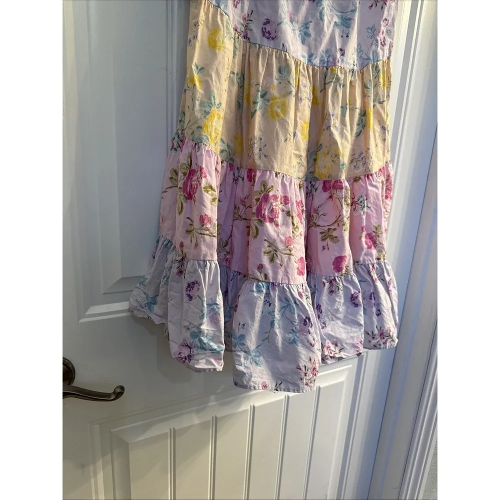 Love Shack Fancy x Target Dress Size XS Jeanne Tiered Ruffle Tie Babydoll - Picture 3 of 13